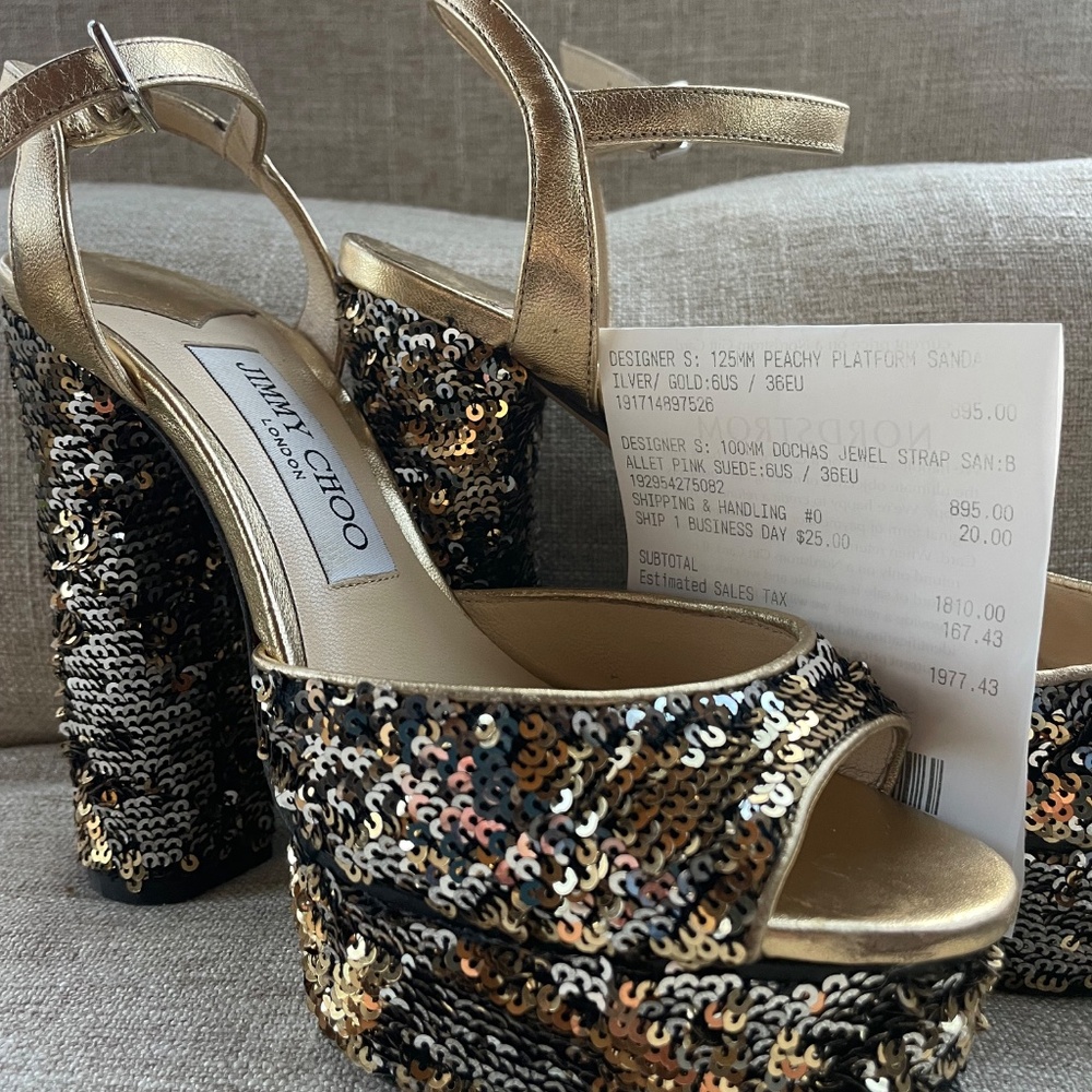 Jimmy Choo women’s heels, size EU 36, US 6 - Picture 6 of 6